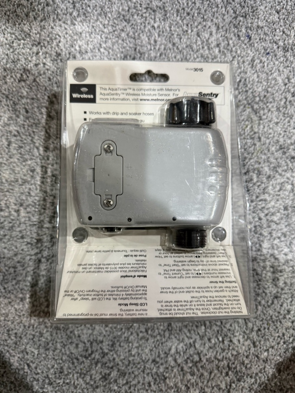 Melnor Model 3015 Electronic AquaTimer 6 Cycles - Simple Set-Up - Picture 3 of 12
